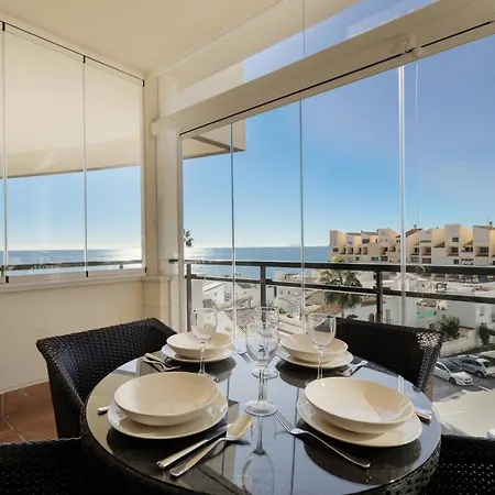 First-line Beach, Terrace And Pool With Incredible Sea Views, New Golden Mile * Estepona