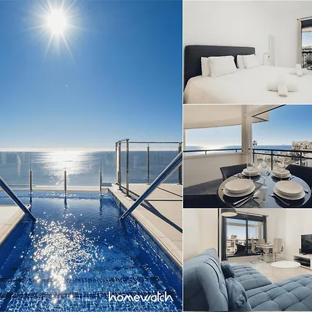 First-line Beach, Terrace And Pool With Incredible Sea Views, New Golden Mile アパート *