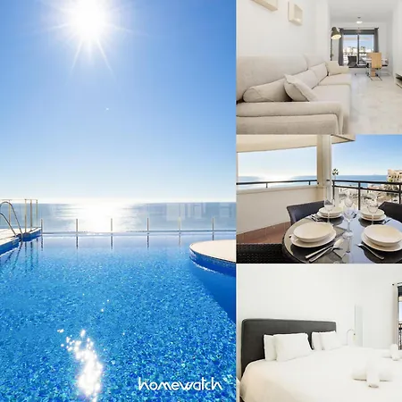 アパート First-line Beach, Terrace And Pool With Incredible Sea Views, New Golden Mile
